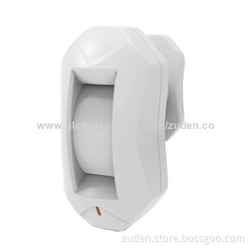 Wireless Curtain PIR Motion Detector with 15 Degrees Detecting Angle, Tamper Switch